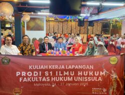 Mahasiswa Hukum Unissula Mengkaji Carbon Trading sebagai Instrumen Hukum Lingkungan di Malaysia