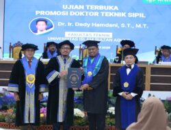 Perjalanan Akademik Cemerlang, Dedy Hamdani Resmi Jadi Doktor Teknik Sipil Unissula