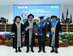 Fokus Tata Kelola Gedung Negara, Djoko Subagijo Sukses Sandang Gelar Doktor